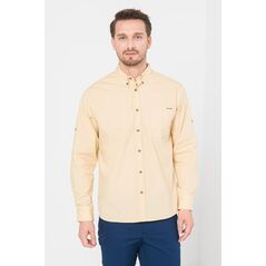 Camasa casual barbati beige xl,  Camasi | electropc.ro