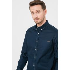 Camasa casual barbati dark navy xxl,  Camasi | electropc.ro