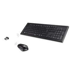 Kit tastatura + mouse hama cortino, 105 taste, 800/1200/1600 dpi mouse, negru,  Kit mouse tastatura | electropc.ro