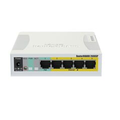 Mikrotik soho switch routerboard, rb260gsp, flash storage: 128 kb, poein: passive, poe out: passive, 5* 10/100/1000 ethernet ports, sfp ddmi,1* sfp ports,  Switch-uri | electropc.ro
