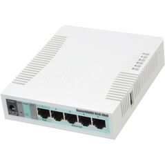 Mikrotik wireless soho gigabit ap 5-port, rb951g-2hnd, 5* 10/100/1000ethernet ports, cpu nominal frequency: 600 mhz, 1* cpu core count, sizeof ram: 128 mb, up to 7w, 2* wireless 2.4 ghz number of chains,802.11b/g/n, antenna gain dbi for 2.4 ghz: 2.5,  Routere Wireless | electropc.ro