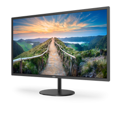 Monitor 31.5" aoc q32v4, qhd 2560*1440, 75 hz, wled, ips, 16:9, 4 ms, 1200:1, 250 cd/ mp, 178/178, antiglare + 3h, vesa 100* 100, boxe 2* 2w, headphone out, hdmi, dp, cablu hdmi inclus, adaptivesync, flicker-free, low blue light, kensington lock, culoare ,  Monitoare LED | electropc.ro