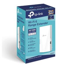 Tp-link ax1800 wi-fi6 range extender, re600x, dual-band, standarde wireless: ieee 802.11a/n/ac/ax 5ghz, ieee 802.11b/g/n/ax 2.4ghz, interfata: 1 x 10/100/1000, dimensiuni: 78×36×149 mm, 2 x antene interne, viteza wireless: 574 mbps la 2.4ghz, 1201 mbps la,  Access point & Range Ext. | electropc.ro