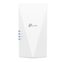 Tp-link ax1800 wi-fi6 range extender, re600x, dual-band, standarde wireless: ieee 802.11a/n/ac/ax 5ghz, ieee 802.11b/g/n/ax 2.4ghz, interfata: 1 x 10/100/1000, dimensiuni: 78×36×149 mm, 2 x antene interne, viteza wireless: 574 mbps la 2.4ghz, 1201 mbps la,  Access point & Range Ext. | electropc.ro