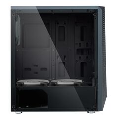 Carcasa spacer thor, atx, midtower, gaming, fara sursa, sticla securizata, 4 x fan, usb 2.0 x 2, usb 3.0 x 1, mesh, fan controller (inclusiv rgb), telecomanda, „spcs-gc-thor”,  Carcase | electropc.ro
