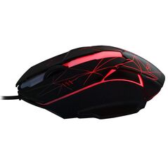 Kit gaming tastatura si mouse spacer sp-gk-01 cu fir, usb, tastatura rgb rainbow + mouse optic 7 culori, black,  Kit mouse tastatura | electropc.ro