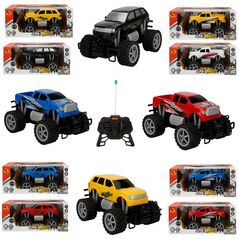Masina cu telec. jumbo wheels 1:18, 4.8v,  Masinute | electropc.ro
