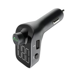 Modulator fm serioux amfm15, bluetooth v5.0, conectare automată, raza de actiune de până la 5 metri, voltaj intrare: dc 12/24v, ieșire 5v 2.4a max., frecvența fm: 87.5mhz - 108.0mhz, format muzica: mp3/wma/wav, usb audio (pana la 32 gb), slot microsd (pan,  Periferice Diverse | electropc.ro
