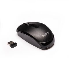 Mouse spacer, pc sau nb, fara fir, usb 2.4 ghz, optic, 1000 dpi, butoane/scroll 3/1, negru, spmo-161,  Mouse | electropc.ro