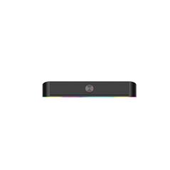 Soundbar gaming serioux yron rgb, putere: 3w x 2, impedanță: 4Ω, frecvență: 150hz - 20khz, sensibilitate:750mv ± 50, alimentare: dc5v / 1a, s / n: ≥85db, dimensiunea driverului: 2 inch x 2, conexiune: 3.5mm jack trs, rgb : 6 moduri de lumină, cablu usb & ,  Sisteme audio | electropc.ro