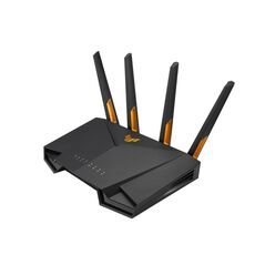 Asus tuf gaming ax3000 dual band wifi 6 gaming router, tuf-ax3000, network standard: ieee 802.11a, ieee 802.11b, ieee 802.11g, wifi 4 (802.11n), wifi 5 (802.11ac), wifi 6 (802.11ax), ipv4, ipv6, data rate: (2.4ghz) : up to 574 mbps, (5ghz) : up to 2402 mb,  Routere Wireless | electropc.ro