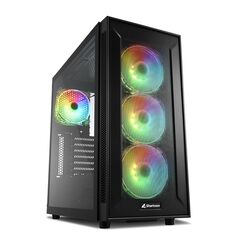 Carcasa sharkoon tg6m atx, fara sursa, rgb,  Carcase | electropc.ro