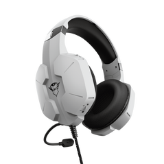 Casti cu microfon trust gxt323w carus, alb,  Casti audio | electropc.ro