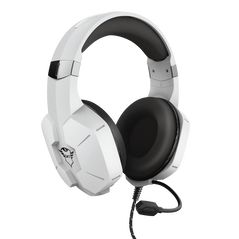 Casti cu microfon trust gxt323w carus, alb,  Casti audio | electropc.ro