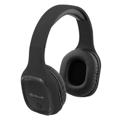 Casti over-ear bluetooth tellur pulse, microfon, negru,  Casti audio | electropc.ro