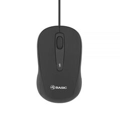 Mouse cu fir tellur basic, mini, negru,  Mouse | electropc.ro