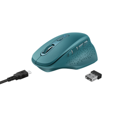 Mouse trust ozaa, rechargeable wireless, blue,  Mouse | electropc.ro