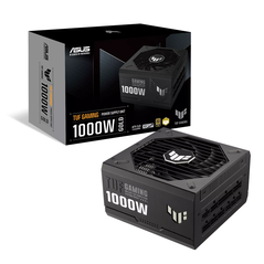 Sursa asus tuf gaming 1000w gold   intel form factor atx12v atx 3.0 yes dimensions 150 x 150 x 86 mm efficiency 80plus gold protection features opp/ovp/uvp/scp/ocp/otp hazardous materials rohs ac input range 100-240vac dc output voltage +3.3v +5v +12v -12,  Surse PC | electropc.ro