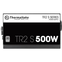 Sursa thermaltake tr2 s 500w, certificata 80 plus, eficienta 86%, single rail (35a), ventilator silentios de 120mm cu control termic automat, 2x 6+2pin pcie, 5x sata, 4x molex, 1x floppy, 1x 4+4pin eps12v, scp/ovp/opp, active pfc, dimensiuni: 86mm x 150mm,  Surse PC | electropc.ro