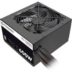 Sursa thermaltake tr2 s 600w, certificata 80 plus, eficienta 86%, single rail (42a), ventilator silentios de 120mm cu control termic automat, 2x 6+2pin pcie, 5x sata, 4x molex, 1x floppy, 1x 4+4pin eps12v, scp/ovp/opp, active pfc, dimensiuni: 86mm x 150mm,  Surse PC | electropc.ro