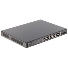 Switch tp-link tl-sg3428mp, managed l2+,24× 10/100/1000mbps rj45 ports, 4× gigabit sfp slots,  1× rj45 console port, 1× micro-usb console port, 2 fans, poe+ ports: 24 ports, up to 30 w per port, switching capacity: 56 gbps, fw: 41.66 mpps.,  Switch-uri | electropc.ro