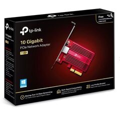 Tp-link adaptor de rețea 10 gbps pcie, standarde și protocoale: ieee 802.3, ieee 802.3u, ieee 802.3ab, ieee 802.3bz, ieee802.3an, ieee802.3az, ieee 802.3x, interfață: 1× slot pci express 3.0 ×4, 1× port rj45 gigabit/megabit, rate de transfer: 100 mbps, 1 ,  Accesorii switch-uri | electropc.ro