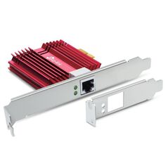 Tp-link adaptor de rețea 10 gbps pcie, standarde și protocoale: ieee 802.3, ieee 802.3u, ieee 802.3ab, ieee 802.3bz, ieee802.3an, ieee802.3az, ieee 802.3x, interfață: 1× slot pci express 3.0 ×4, 1× port rj45 gigabit/megabit, rate de transfer: 100 mbps, 1 ,  Accesorii switch-uri | electropc.ro
