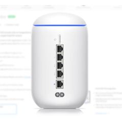 Ubiquiti unifi dream router,  high‐performance dual band, procesor: dual-core ® cortex ® a53 at 1.35 ghz, 2gb ram, interfata management: retea/bluetooth, interfata: 1 x wan 1gbe, 4 x lan 1gbe, 2 x poe, 1 x antena interna, viteza transfer: 2.4ghz 600mbps, ,  Access point & Range Ext. | electropc.ro