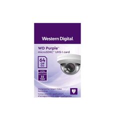 Micro secure digital card western digital, 64gb, clasa 10, purple,  Carduri memorie | electropc.ro