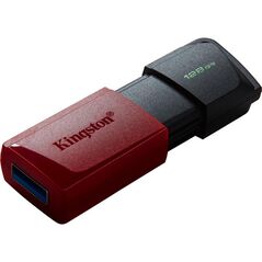 Memorie usb flash drive kingston datatraveler exodia m, 128gb, usb 3.2, negru,  Memorii USB | electropc.ro
