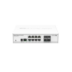 Mikrotik smart switch, crs112-8g-4s-in; 8x gigabit ethernet, 4x sfpcages, 400mhz cpu, 128mb ram, desktop case, routeros l5;,  Switch-uri | electropc.ro
