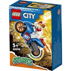Moto. cascadorie-racheta, lego 60298,  Seturi de constructie | electropc.ro