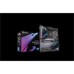 Placa de baza gigabyte z790 aorus master lga 1700, z790, pcie gen 5, eatx, 4x dimm slots, ddr5 7950mhz(oc), 5 x m.2 , 4 x sata, 10gb lan, wifi 6e, displayport, 11x usb, type-c,  Placi de baza | electropc.ro