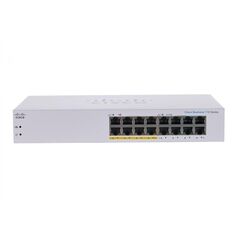Switch  cisco cbs110-16pp , 16 porturi 10/100/1000, buget 8 x poe - 64w, flash: 16mb, cpu: 400 mhz, dimensiuni: 279 x 170 x 44 mm, 1.3 kg, consum: 220v=11.41w, fanless, montare in rack.,  Switch-uri | electropc.ro