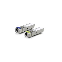 Ubiquiti u fiber uf-sm-1g-s, single-mode module, 1g, data rate: 1.25 gbps sfp, bidi, 2-pack, cable distance: 3km, connector type: lc.,  Accesorii switch-uri | electropc.ro