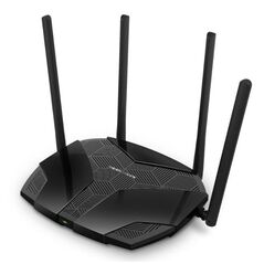Mercusys mr60x dual-band wifi 6 router (ax15000), standarde wireless: wi-fi 802.11ax / ac / a / b / g / n, viteza wireless:   1201 mbps (5 ghz) + 300 mbps (2.4 ghz), interfata:   1 × port wan gigabit + 3 porturi gigabit lan, 4 x antene externe de 5dbi.,  Routere Wireless | electropc.ro