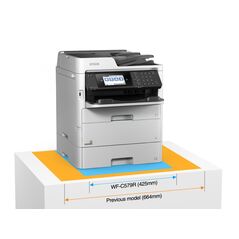 Multifunctional inkjet color epson wf-579rdwf, dimensiune a4 (printare, copiere, scanare, fax), duplex, viteza 34ppm alb-negru, 34ppm color, rezolutie 4800x1200 dpi, limbaj de printare: alimentare hartie 330 coli, limbaje de printare: pcl5c, pcl6, postscr,  Multifunctionale Inkjet | electropc.ro