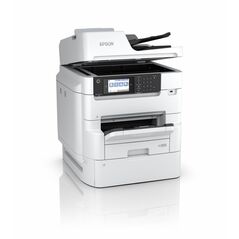 Multifunctional inkjet color epson wf-c879rdtwfc, dimensiune a3 (printare, copiere, scanare, fax), duplex, viteza 26ppm alb-negru, 26ppm color, rezolutie 4800 x 1200 dpi, limbaj de printare: pcl5c, pcl5e, esc/p-r, postscript 3, pdf 1.7, pcl6, hdd encrypte,  Multifunctionale Inkjet | electropc.ro