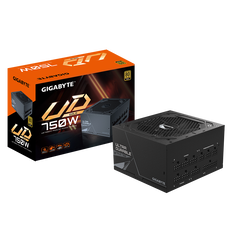 Sursa gb ud850gm 750w 80 plus gold, active pfc, atx v2.31, ventilator 120mm, negru,  Surse PC | electropc.ro