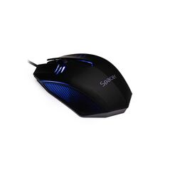 Mouse spacer spmo-m20, cu fir, 1000dpi, senzor optic, 3 butoane, iluminare, negru,  Mouse | electropc.ro