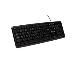 Tastatura spacer spkb-520 cu fir, usb, 104 taste, anti-spill, negru,  Tastaturi | electropc.ro