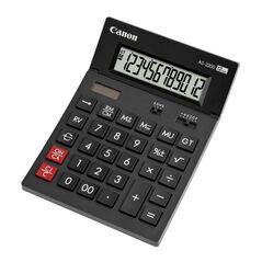 Calculator birou canon as2200, 12 digiti, display lcd, alimentare solara si baterie.,  BE4584B001AA