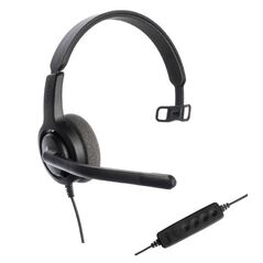 Casti cu microfon axtel voice usb28 mono nc, call center, sunet hd, negru,  Casti audio | electropc.ro