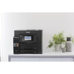 Multifunctional inkjet color ciss epson l6550, dimensiune a4 (printare, copiere, scanare, fax), viteza 32 ppm alb-negru, 22ppm color, rezolutie 4800x1200 dpi, alimentare hartie 550 coli, scanner cis rezolutie 1200x2400 dpi, adf, fax memorie 550 pagini, in,  Multifunctionale Inkjet | electropc.ro