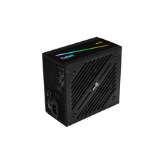 Sursa aerocool cylon 700w iluminare rgb, certificata 80 plus bronze, eficienta 85%, single rail (53a), ventilator silentios de 120mm cu iluminare rgb cu control termic automat, 4x 6+2pin pcie, 5x sata, 3x molex, 1x floppy, 1x 4+4pin eps12v (lungime 550mm),  Surse PC | electropc.ro