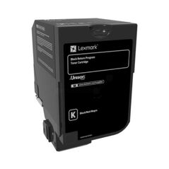 Toner lexmark 74c2hke black, 20k ,compatibil cu cs725de, cs720de ,cs720dte, cs725dte,  Tonere | electropc.ro