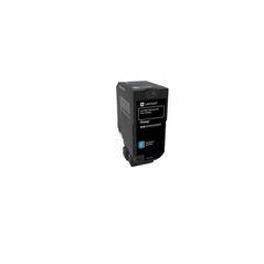 Toner lexmark 84c2hce cyan, 16k ,compatibil cu cx725de, cx725dhe ,cx725dthe,  Tonere | electropc.ro