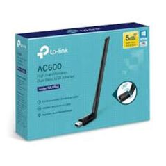 Tp-link ac600 high gain wireless dual band usb adapter, archer t2u plus; usb 2.0; 5dbi antenna; wireless standards: ieee 802.11b/g/n 2.4 ghz, ieee 802.11a/n/ac 5ghz; wireless speeds: 600 mbps (200 mbps on 2.4ghz, 433 mbps on 5ghz); frequency: 2.4ghz, 5ghz,  Routere Wireless | electropc.ro