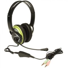 Casti cu microfon genius hs-400a, negru,  Casti audio | electropc.ro