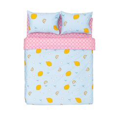 Lenjerie heinner dubla bbc 4 pcs, 144tc- lemons,  Lenjerii de pat | electropc.ro